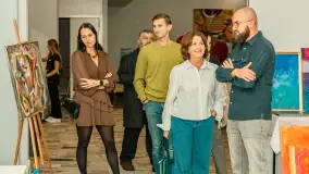 Fotorelacja z Wernisażu, Międzynarodowy Plener Malarski, październik 2025 r. - zdjęcie 31