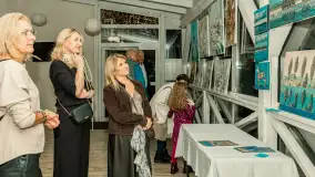 Fotorelacja z Wernisażu, Międzynarodowy Plener Malarski, październik 2025 r. - zdjęcie 49