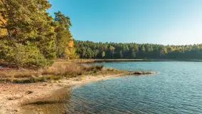 Mazurska jesień nad jeziorem Wesołek, październik 2025 r. - zdjęcie 20