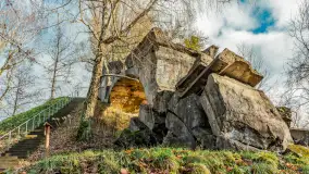 Zwalony Most w Kruklankach, listopad 2025 r. - zdjęcie 1