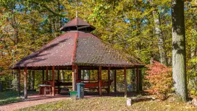 Łabędzi Ostrów i jezioro Kisajno w jesiennym wydaniu - zdjęcie 14