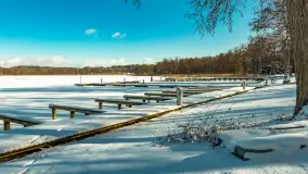 Słoneczna zima w Łabędzim Ostrowiu, luty 2025 r. - zdjęcie 7