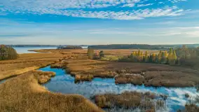 Jesienne Mazury z drona, mix ujęć, październik 2025 r. - zdjęcie 17