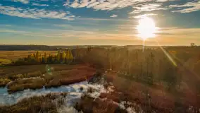 Jesienne Mazury z drona, mix ujęć, październik 2025 r. - zdjęcie 11