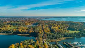 Jesienne Mazury z drona, mix ujęć, październik 2025 r. - zdjęcie 26