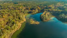 Jesienne Mazury z drona, mix ujęć, październik 2025 r. - zdjęcie 36