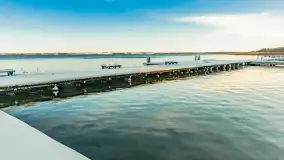 Zima w porcie Resort Niegocin, grudzień 2025 r. - zdjęcie 33