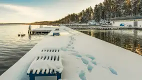 Zima w porcie Resort Niegocin, grudzień 2025 r. - zdjęcie 22