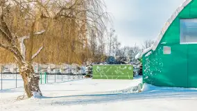 Zimowa sceneria w AZS Wilkasy nad Niegocinem, grudzień 2025 r. - zdjęcie 29