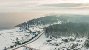 Niegocin skuty lodem w okowach zimowych mgieł, styczeń 2026  - zdjęcie 11