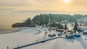 Porty w Wilkasach i Niegocin w zimowej scenerii, styczeń 2026 r. - zdjęcie 15