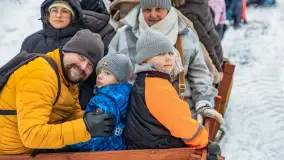 Kulig w puszczy Piskiej razem z OW Wodnik, Ruciane-Nida, Styczeń 2026 r. - zdjęcie 5