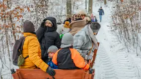 Kulig w puszczy Piskiej razem z OW Wodnik, Ruciane-Nida, Styczeń 2026 r. - zdjęcie 45