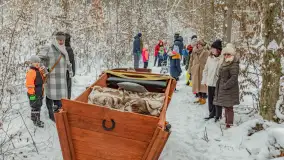 Kulig w puszczy Piskiej razem z OW Wodnik, Ruciane-Nida, Styczeń 2026 r. - zdjęcie 39