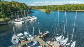 Łabędzi Ostrów z lotu ptaka, wrzesień 2024 r. - zdjęcie 31