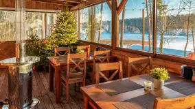 Wodnik nad jeziorem Nidzkim w zimowej scenerii, styczeń 2026 r. - zdjęcie 26