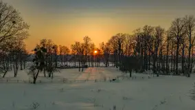 Zachód słońca w Sztynorcie z lotu ptaka, styczeń 2026 r.  - zdjęcie 16