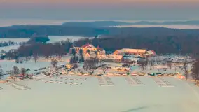 Zachód słońca w Sztynorcie z lotu ptaka, styczeń 2026 r.  - zdjęcie 26