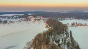 Zachód słońca w Sztynorcie z lotu ptaka, styczeń 2026 r.  - zdjęcie 14