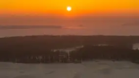 Zachód słońca w Sztynorcie z lotu ptaka, styczeń 2026 r.  - zdjęcie 30