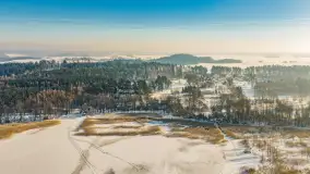 Jezioro Gołdopiwo i Brzezówka z drona, styczeń 2026 r. - zdjęcie 31