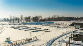 Jezioro Święcajty i przystań Nautica w Kolonii Rybackiej, wersja zimowa, styczeń 2026 .r - zdjęcie 13