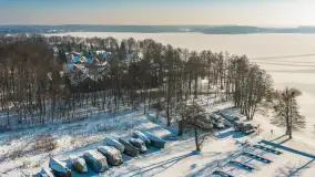 Jezioro Święcajty i przystań Nautica w Kolonii Rybackiej, wersja zimowa, styczeń 2026 .r - zdjęcie 26