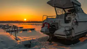 Zachód słońca w Sztynorcie, styczeń 2026 r.  - zdjęcie 18