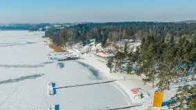 Piękny Brzeg i Leśna Przystań z drona, zima 2026 r. - zdjęcie 7