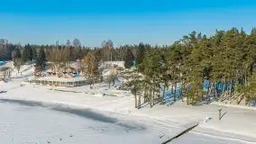 Piękny Brzeg i Leśna Przystań z drona, zima 2026 r. - zdjęcie 1