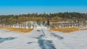 Piękny Brzeg i Leśna Przystań z drona, zima 2026 r. - zdjęcie 13