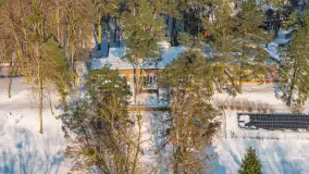 Piękny Brzeg i Leśna Przystań z drona, zima 2026 r. - zdjęcie 6