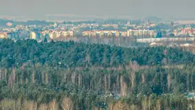 Piękny Brzeg i Leśna Przystań z drona, zima 2026 r. - zdjęcie 8