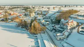 Jezioro Śniardwy i Marina Śniardwy, wersja zimowa, styczeń 2026 r. - zdjęcie 30