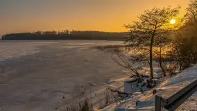 Biała i zimowa wersja mostu Sztynorckiego, styczeń 2026 r. - zdjęcie 11