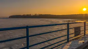 Biała i zimowa wersja mostu Sztynorckiego, styczeń 2026 r. - zdjęcie 4