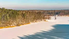 Ruciane-Nida, jezioro Nidzkie i OW Wodnik zimą, styczeń 2026 r. - zdjęcie 17