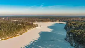 Ruciane-Nida, jezioro Nidzkie i OW Wodnik zimą, styczeń 2026 r. - zdjęcie 11