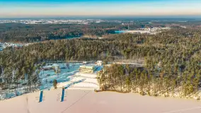 Ruciane-Nida, jezioro Nidzkie i OW Wodnik zimą, styczeń 2026 r. - zdjęcie 23