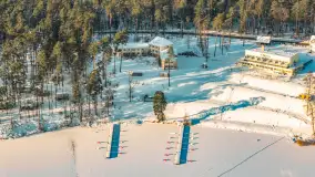 Ruciane-Nida, jezioro Nidzkie i OW Wodnik zimą, styczeń 2026 r. - zdjęcie 19