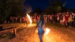 Zdjęcia: Ognisty pokaz ruchu i ognia w Tle dla Mew - zdjęcie 29