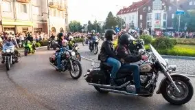 Zdjęcia: Parada motocykli ulicami Giżycka  - zdjęcie 13