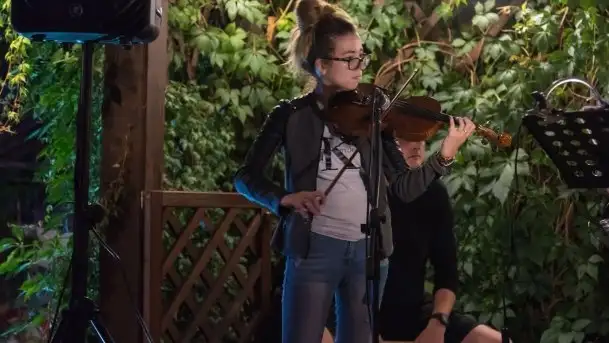 Zdjęcia: Kwartet Kuby Kokochy na scenie pod chmurką - zdjęcie 7