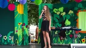 Zdjęcia: Rodzinna zabawa na plaży miejskiej nad Niegocinem  - zdjęcie 20