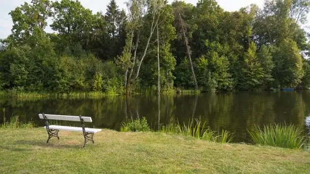 Zdjęcia: Gościnne progi starej elektrowni nad rzeką Węgorapą - zdjęcie 11