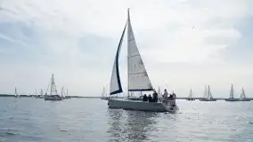 Zdjęcia: Popłynęli na cześć Wolnych Polskich Żeglarzy - zdjęcie 33