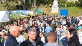 Zdjęcia: Mazurscy rolnicy dziękują za plony  - zdjęcie 1