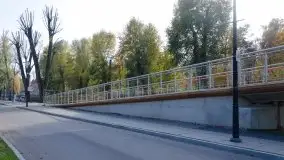 Zdjęcia: Po nowej kładce nad Kanałem Łuczańskim  - zdjęcie 7