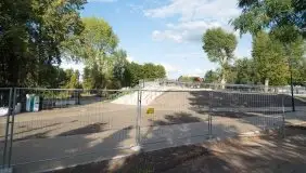 Zdjęcia: Po nowej kładce nad Kanałem Łuczańskim  - zdjęcie 1