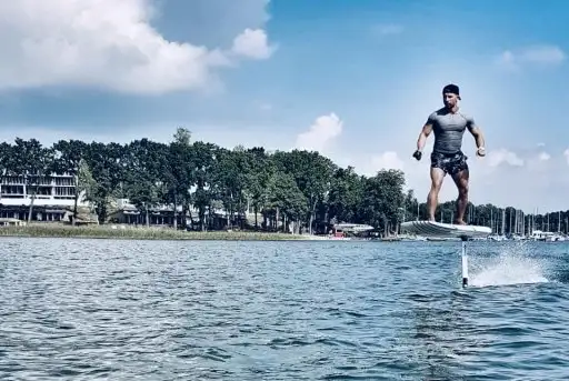 Zdjęcia: Deska eFoil na Mazurach - lewituj nad wodą w sezonie 2020 - zdjęcie 7